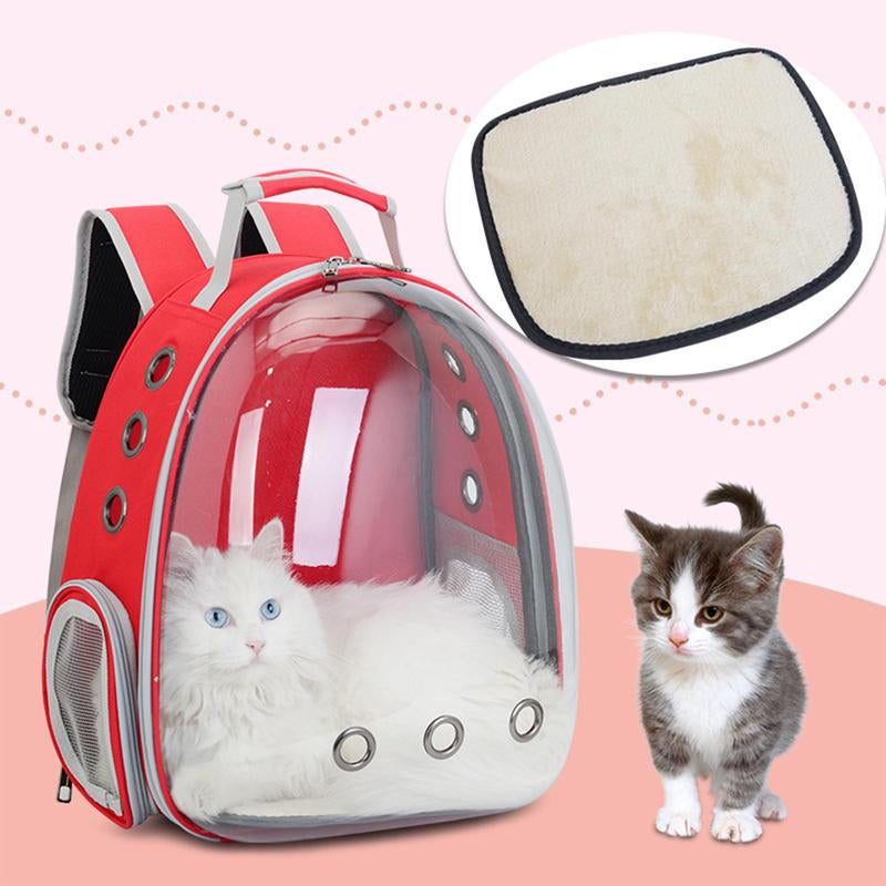 Outdoor Pet Backpack, Cat Backpack, Portable Breathable Cat and Dog Bag, Cat Carrier, Creative Pet Travel Bag