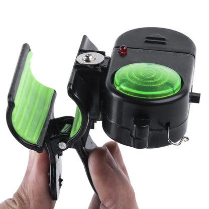 2Pcs Electronic Fishing Bite Alarm with Sound Ledlights Indicator Bell Clip on Fishing Rod Tackle Sensitive Fishing Alarm