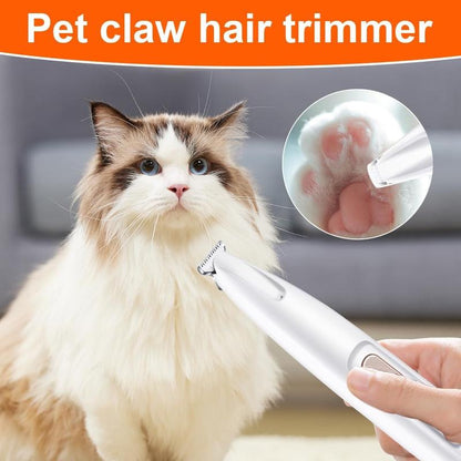 2025 New Pet Trimmer for Dogs and Cats,Waterproof Rechargeable Pet Shaver with LED Light, Multifunctional Pet Hair Clippers for Paws Eyes Ears Face Rump,Dog Stuff,Cat Paw Trimmer Grooming Tools