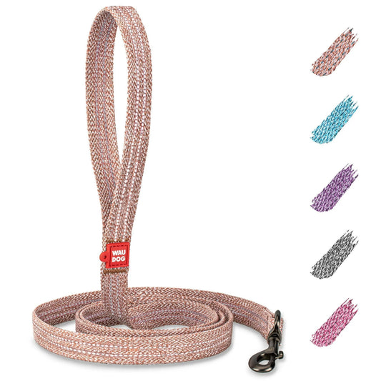 Recycled Cotton Dog Leash 6 Ft 10 Ft Eco Friendly Collar for Small Medium & Large Dogs Reflective Dog Leash for Medium Dogs Strong Leashes for Large Breed Dogs Puppy Leash for Small Dogs