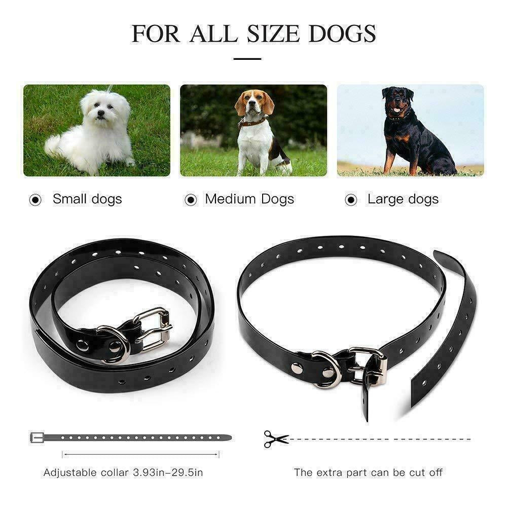 Rechargeable Waterproof Remote Dog Training Collar - 2700 FT Range with LCD Display