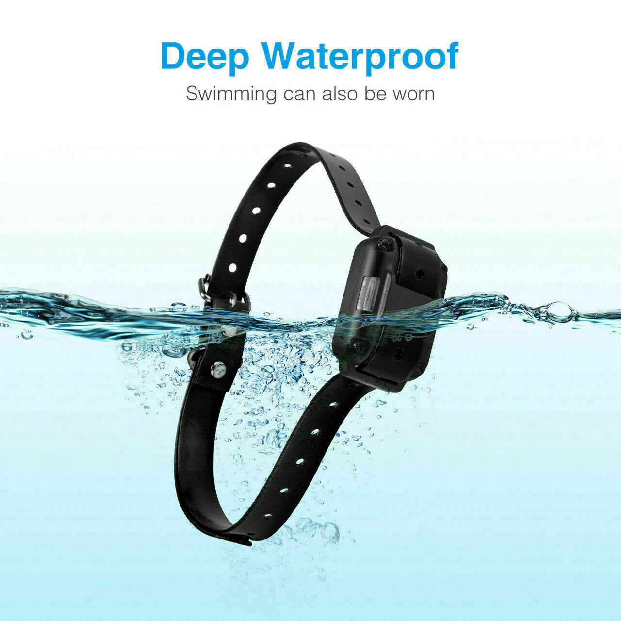 Rechargeable Waterproof Remote Dog Training Collar - 2700 FT Range with LCD Display