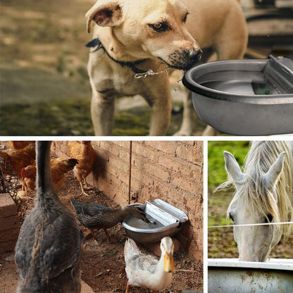 Automatic Animal Water Bowl Dog Water Dispenser Duck Waterer Poultry Watering System