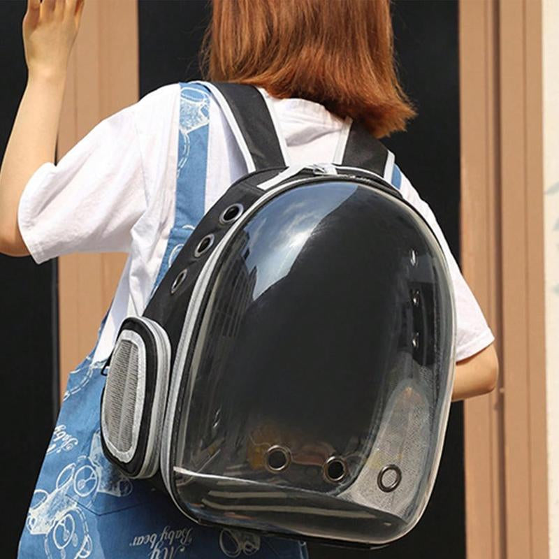 Outdoor Pet Backpack, Cat Backpack, Portable Breathable Cat and Dog Bag, Cat Carrier, Creative Pet Travel Bag