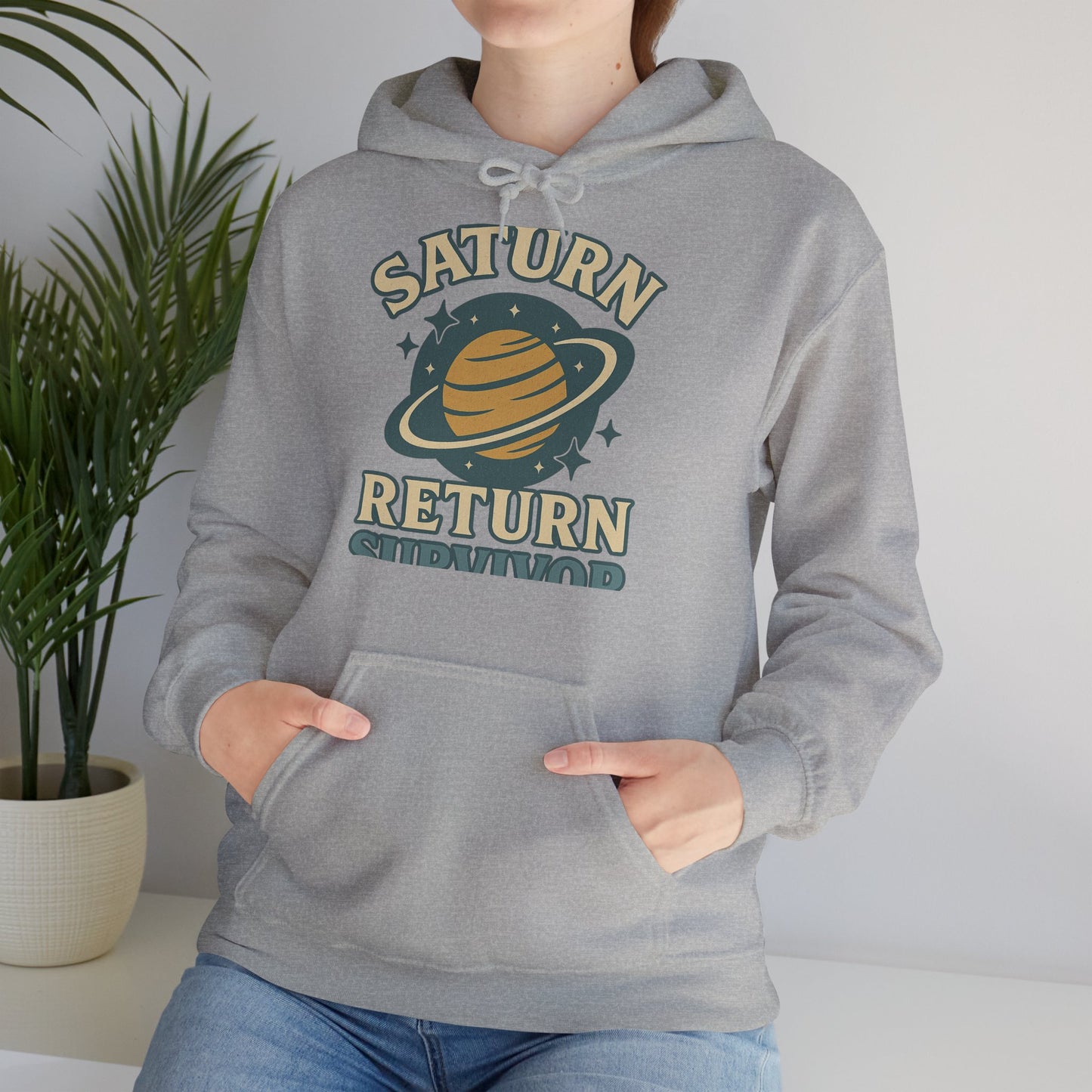 Cosmic Hoodie with Saturn Design, Astrology Sweatshirt, Astrology Gift, Unisex Saturn Return Hoodie, Celestial Apparel, Personalized [...]