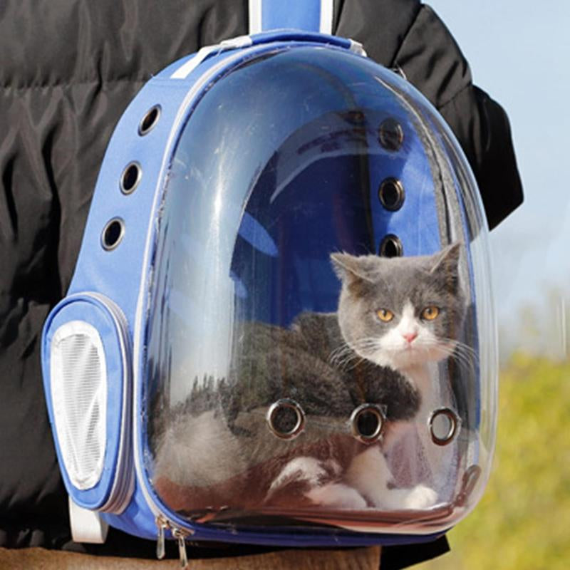 Outdoor Pet Backpack, Cat Backpack, Portable Breathable Cat and Dog Bag, Cat Carrier, Creative Pet Travel Bag