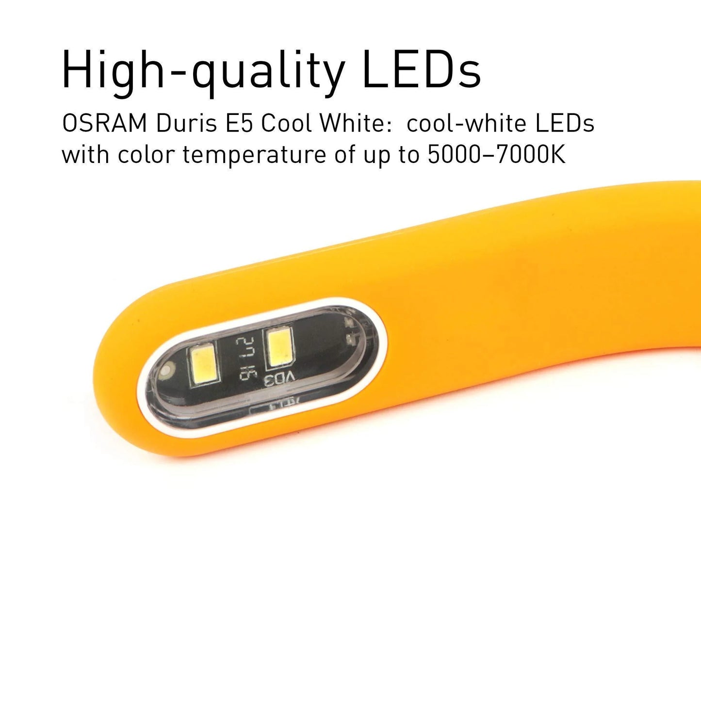 Fish Tank Light Clip on Aquarium Light Aquarium Light for Plants LED Flexible Lamp for Freshwater Small Aquarium Light Picosoft Yellow 5 Gallon