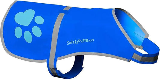 Dog Reflective Vest XS Size Multiple Color Options with Hi Vis Fluorescent