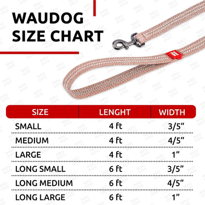 Recycled Cotton Dog Leash 6 Ft 10 Ft Eco Friendly Collar for Small Medium & Large Dogs Reflective Dog Leash for Medium Dogs Strong Leashes for Large Breed Dogs Puppy Leash for Small Dogs